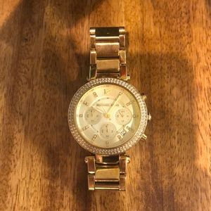 Michael kors gold watch
